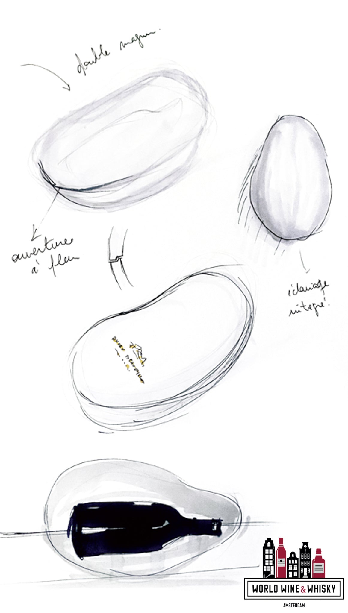 Chateau Ducru-Beaucaillou 1982 - Le "Beau Caillou" Alabaster Stone - WORLD WINE WHISKY 