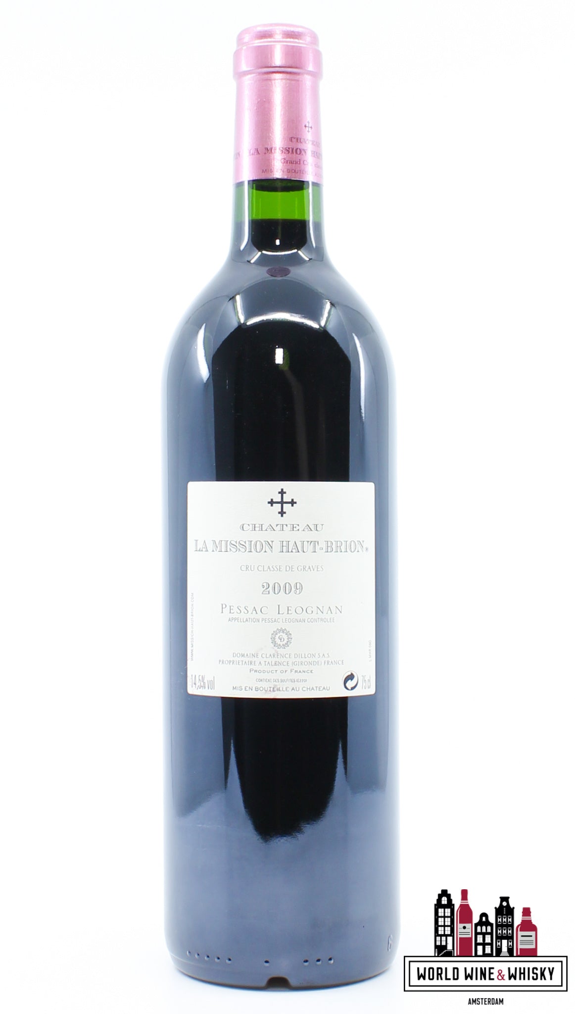 Chateau La Mission Haut-Brion 2009 (100 Parker Points) - WORLD WINE WHISKY 
