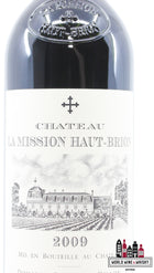 Chateau La Mission Haut-Brion 2009 (100 Parker Points) - WORLD WINE WHISKY 