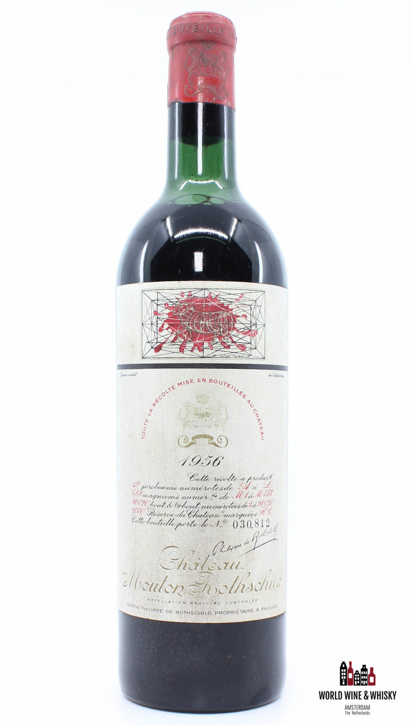 Chateau Mouton Rothschild 1956 - WORLD WINE WHISKY 