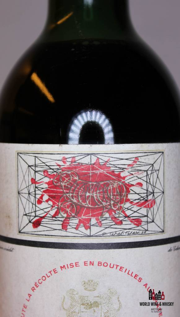 Chateau Mouton Rothschild 1956 - WORLD WINE WHISKY 