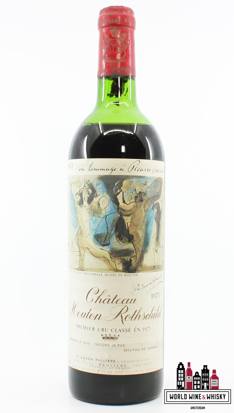 Chateau Mouton Rothschild 1973 - WORLD WINE WHISKY 
