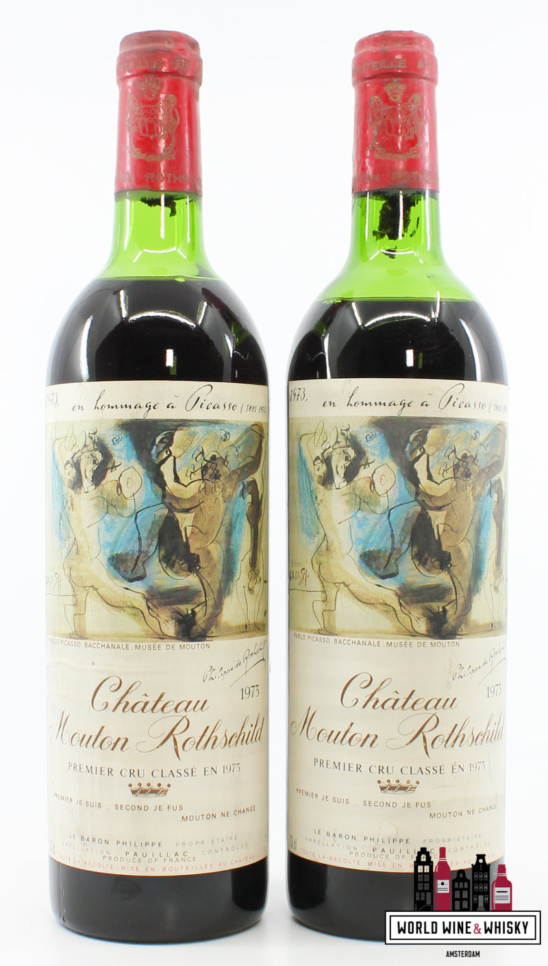 Chateau Mouton Rothschild 1973 - WORLD WINE WHISKY 