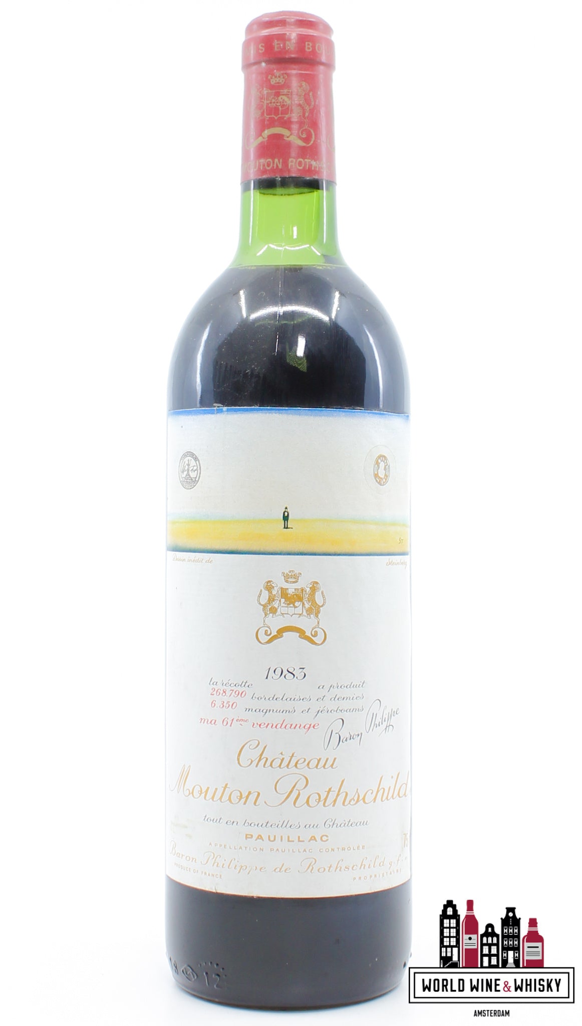 Chateau Mouton Rothschild 1983 - WORLD WINE WHISKY 