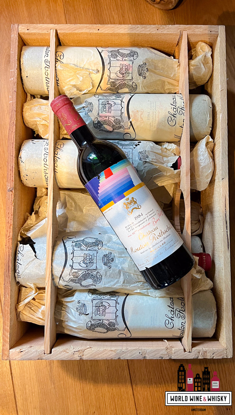 Chateau Mouton Rothschild 1984 - WORLD WINE WHISKY 
