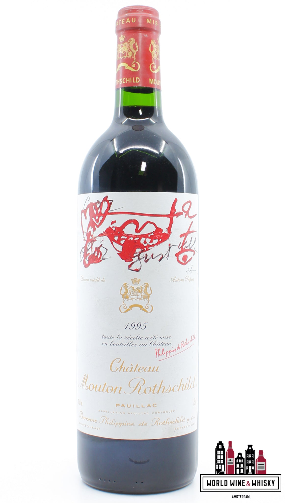 Chateau Mouton Rothschild 1995 - WORLD WINE WHISKY 