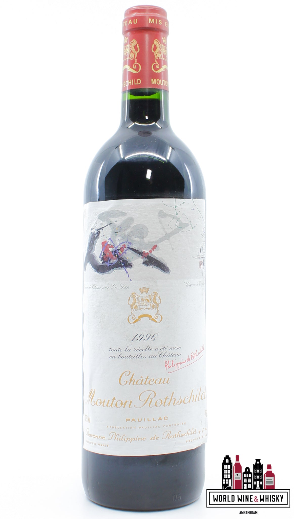 Chateau Mouton Rothschild 1996 - WORLD WINE WHISKY 