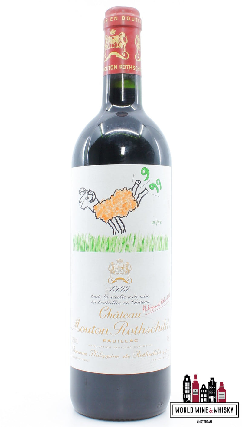 Chateau Mouton Rothschild 1999 - WORLD WINE WHISKY 