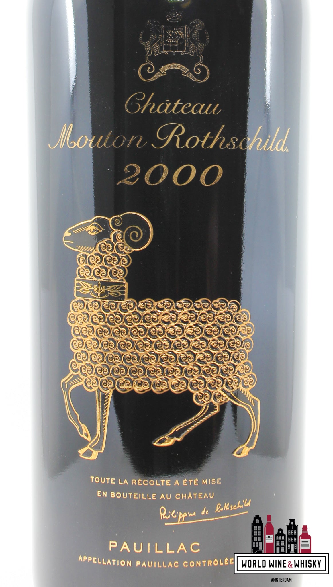 Chateau Mouton Rothschild 2000 - Magnum (1,5 liter) - WORLD WINE WHISKY 