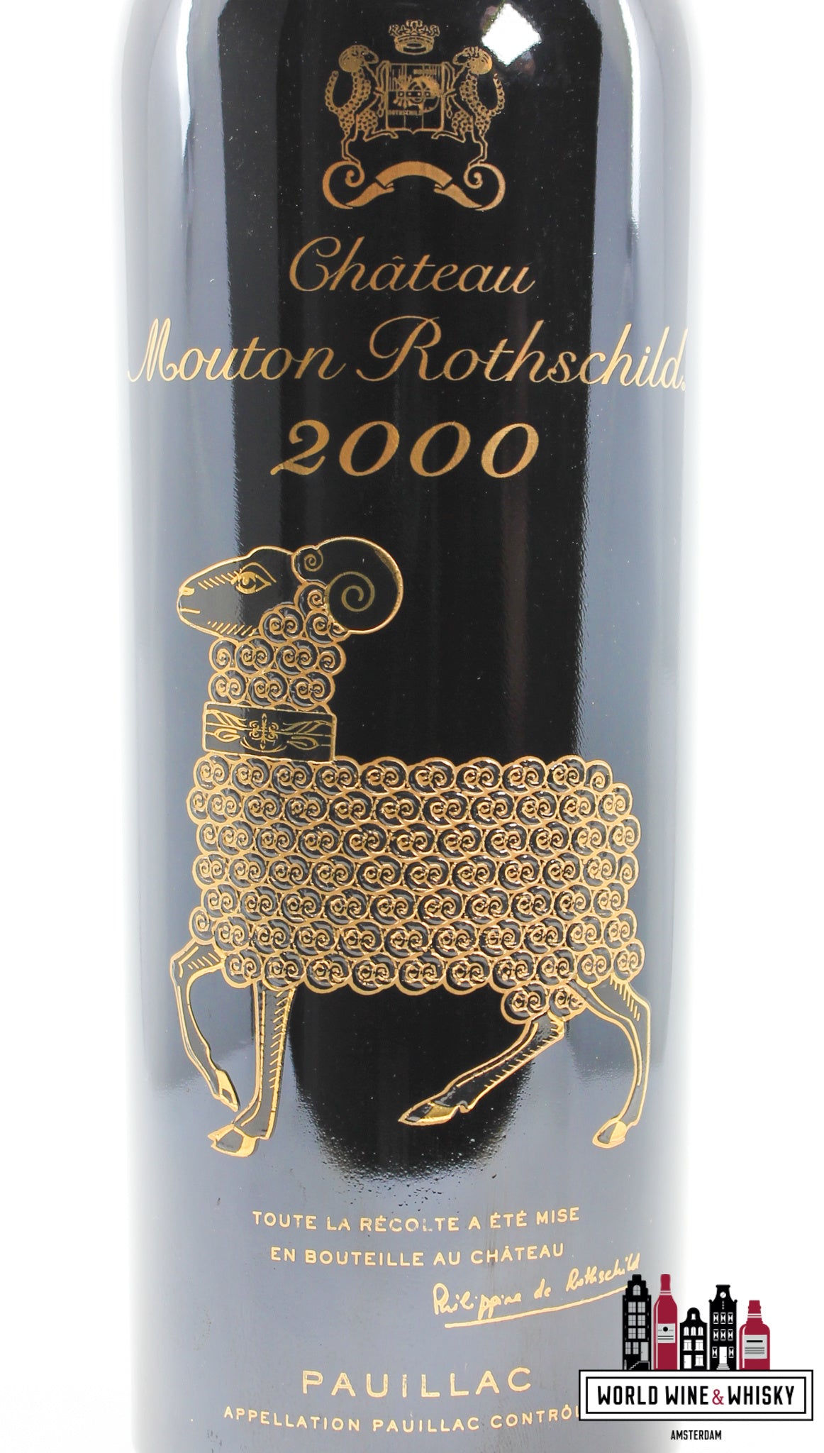 Chateau Mouton Rothschild 2000 - WORLD WINE WHISKY 