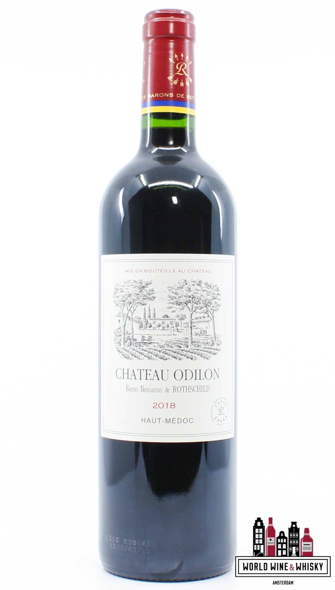 Chateau Odilon 2018 - Baron Benjamin de Rothschild - WORLD WINE WHISKY 
