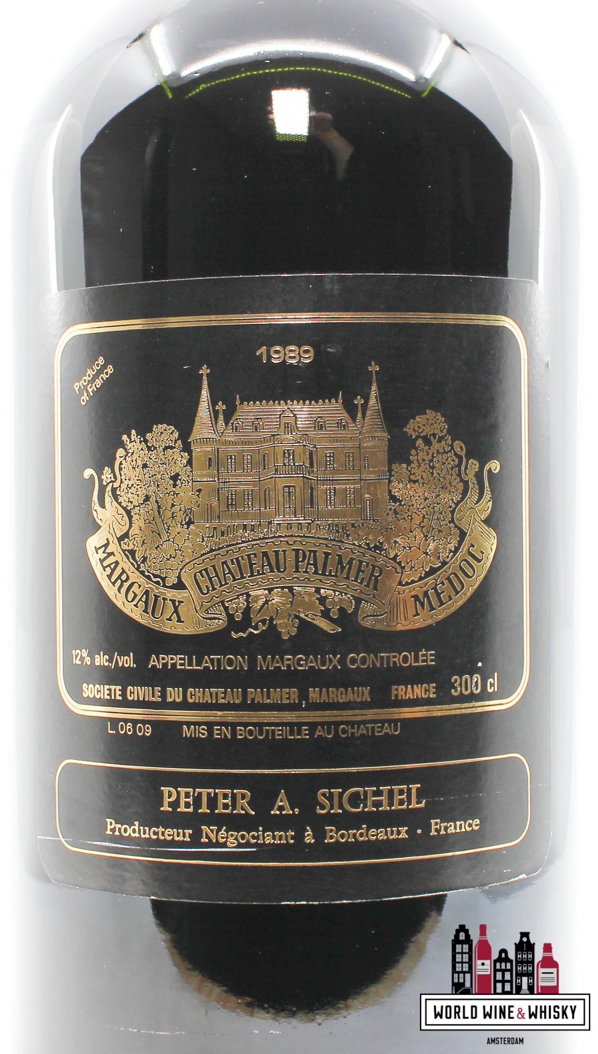 Chateau Palmer 1989 3 Liter (Double Magnum) - WORLD WINE WHISKY 