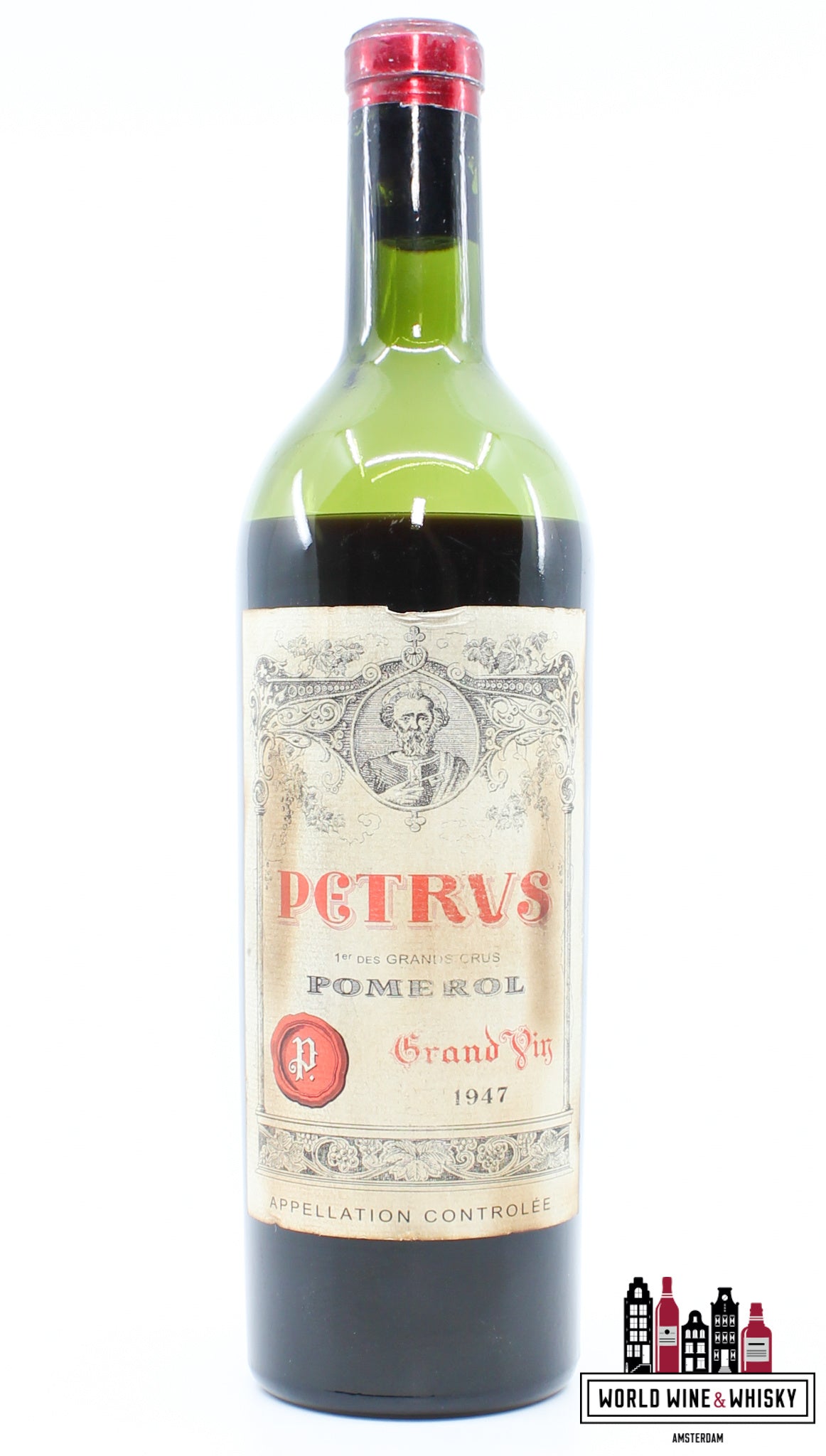 Chateau Petrus 1947 (100 Parker Points) - WORLD WINE WHISKY 