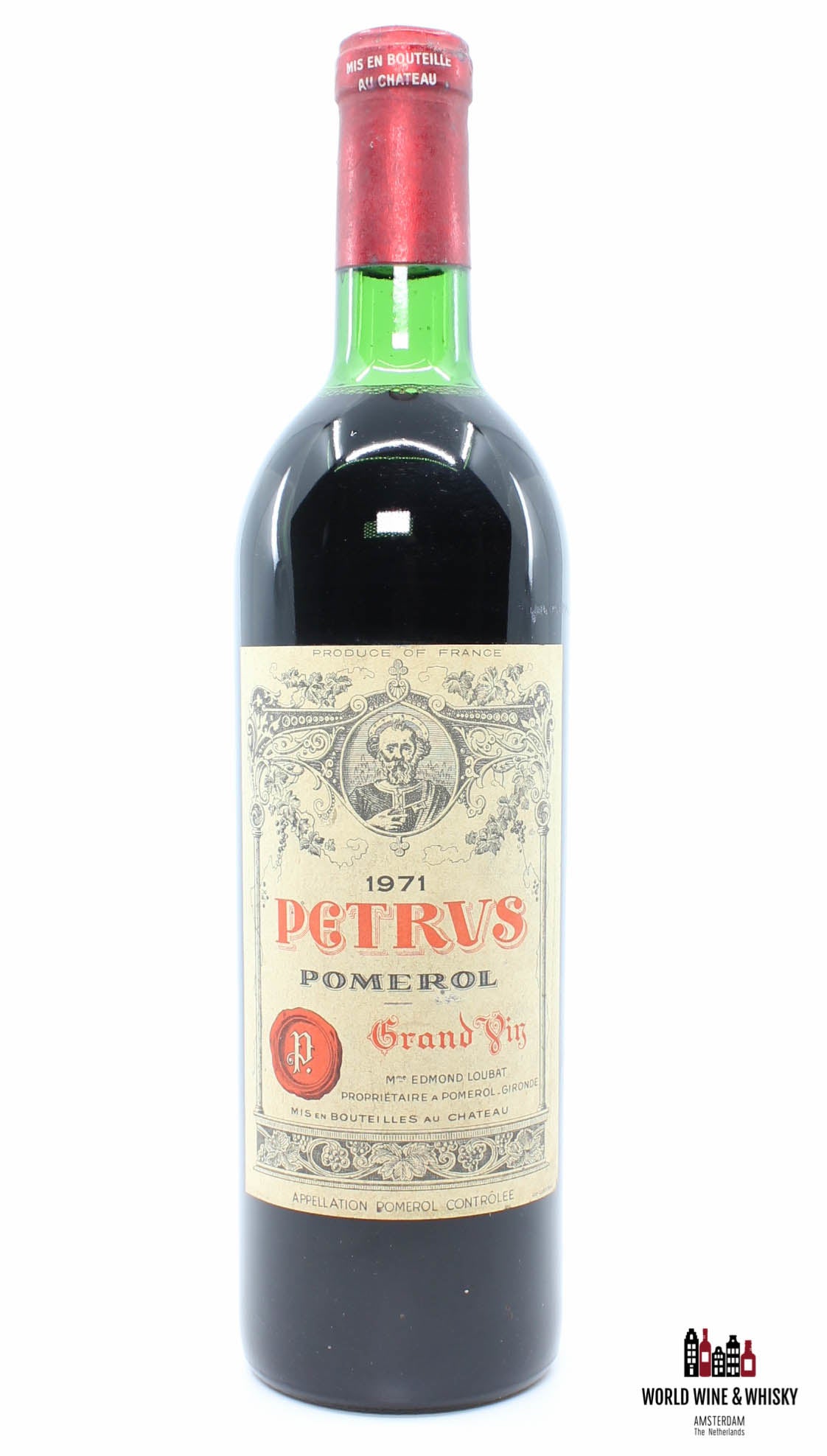 Chateau Petrus 1971 - WORLD WINE WHISKY 