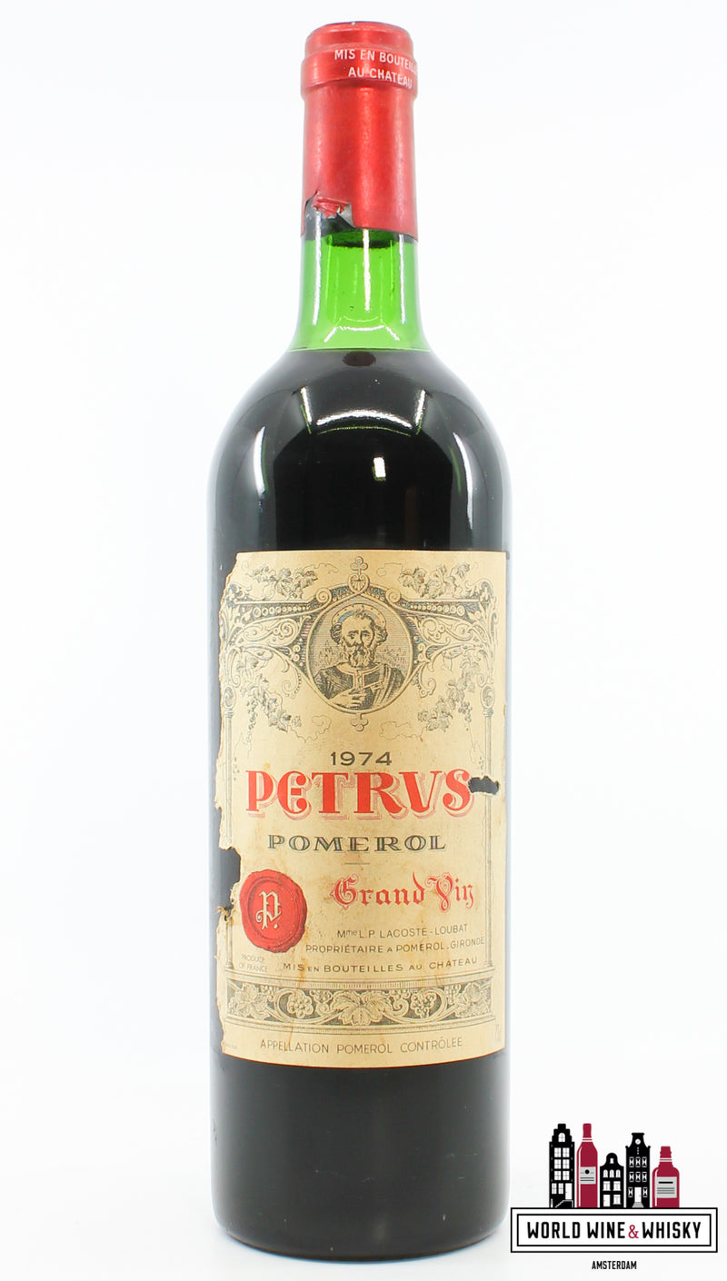 Chateau Petrus 1974 - WORLD WINE WHISKY 