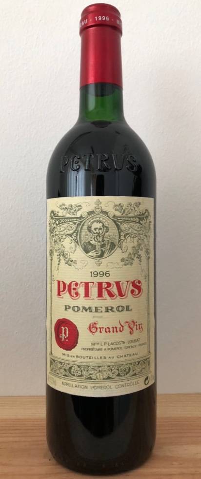Chateau Petrus 1996 - WORLD WINE WHISKY 