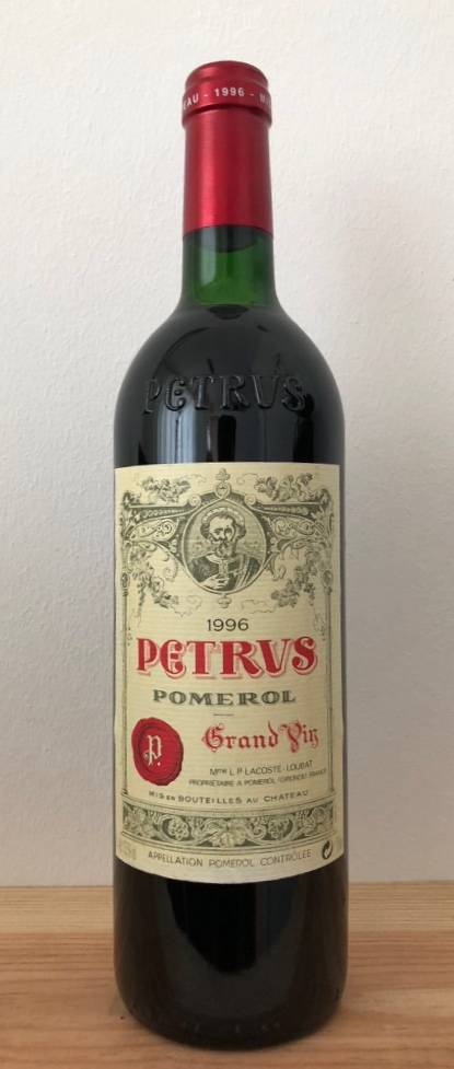 Chateau Petrus 1996 - WORLD WINE WHISKY 