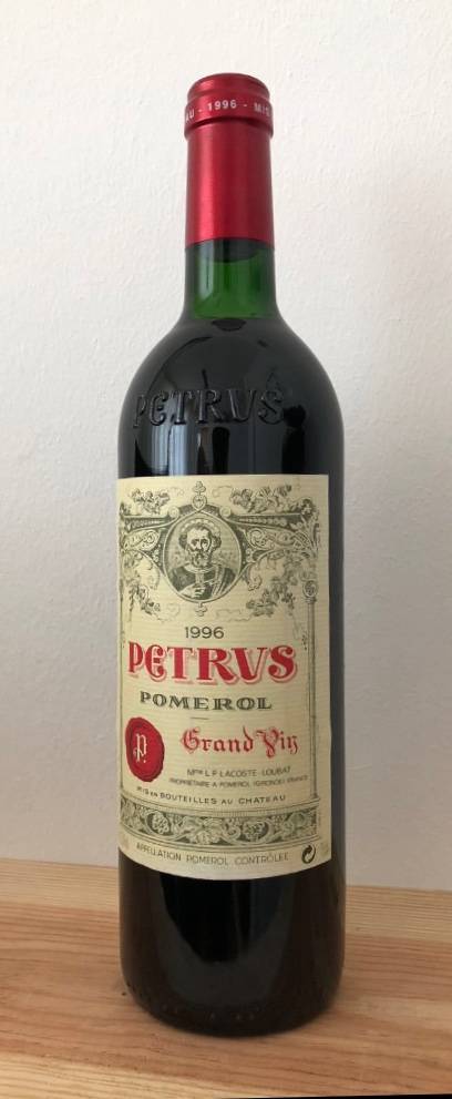 Chateau Petrus 1996 - WORLD WINE WHISKY 