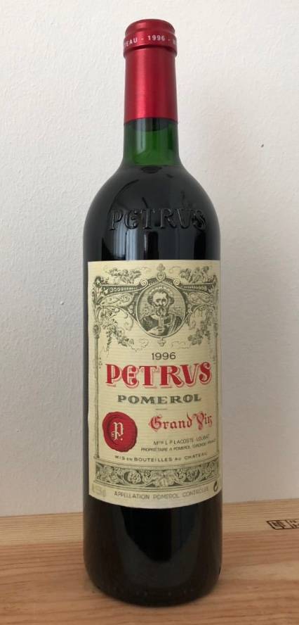 Chateau Petrus 1996 - WORLD WINE WHISKY 