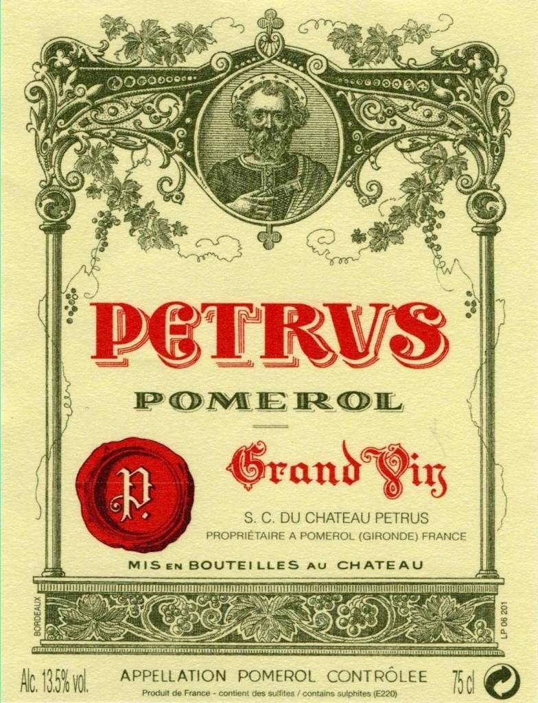 Chateau Petrus 1996 - WORLD WINE WHISKY 