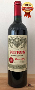 Chateau Petrus 2005 - WORLD WINE WHISKY 