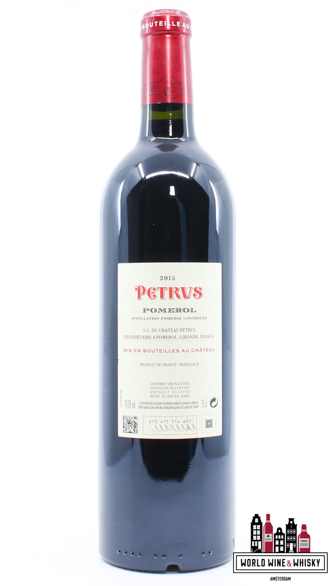 Chateau Petrus 2015 (100 Parker Points) - WORLD WINE WHISKY 