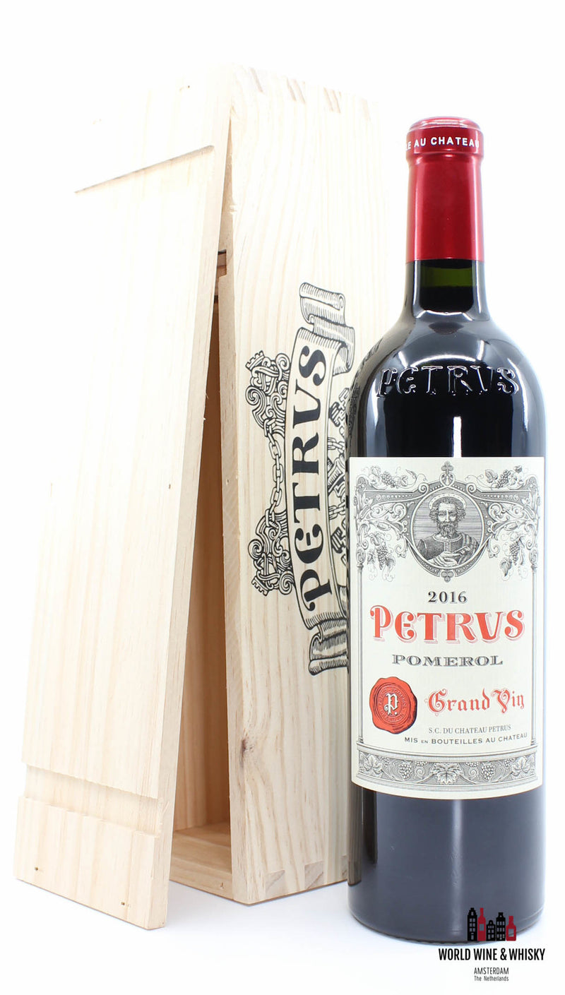 Chateau Petrus 2016 in OWC (100 Parker Points) - WORLD WINE WHISKY 