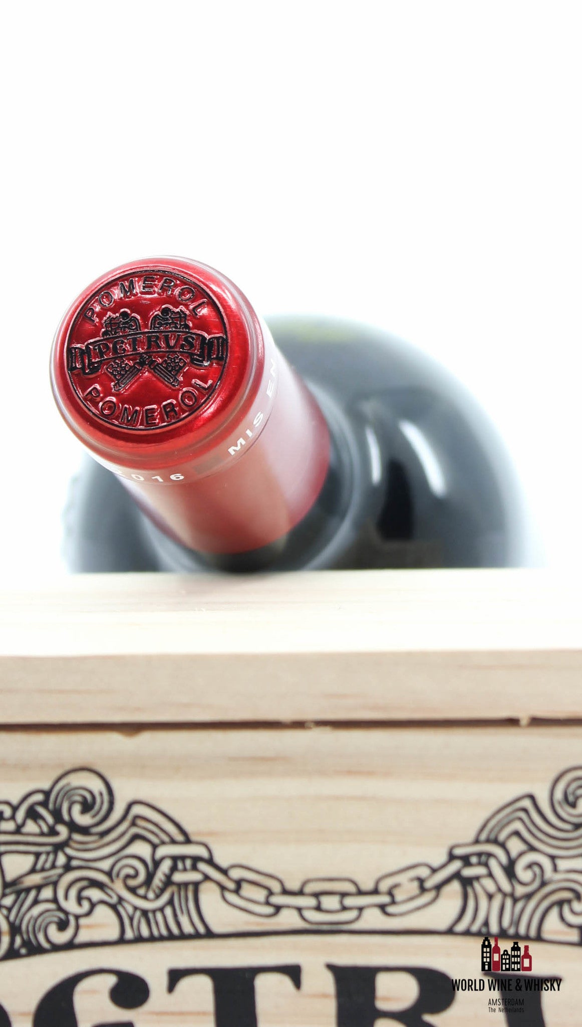 Chateau Petrus 2016 in OWC (100 Parker Points) - WORLD WINE WHISKY 