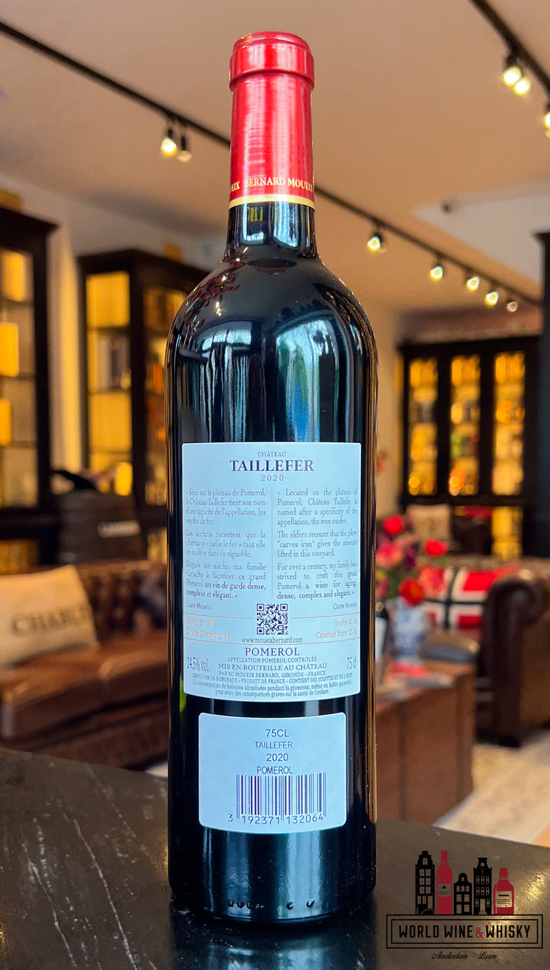 Chateau Taillefer 2020 - WORLD WINE WHISKY 