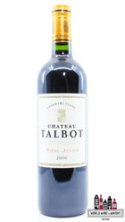 Chateau Talbot 2006 - Saint-Julien - Grand Cru Classé - WORLD WINE WHISKY 