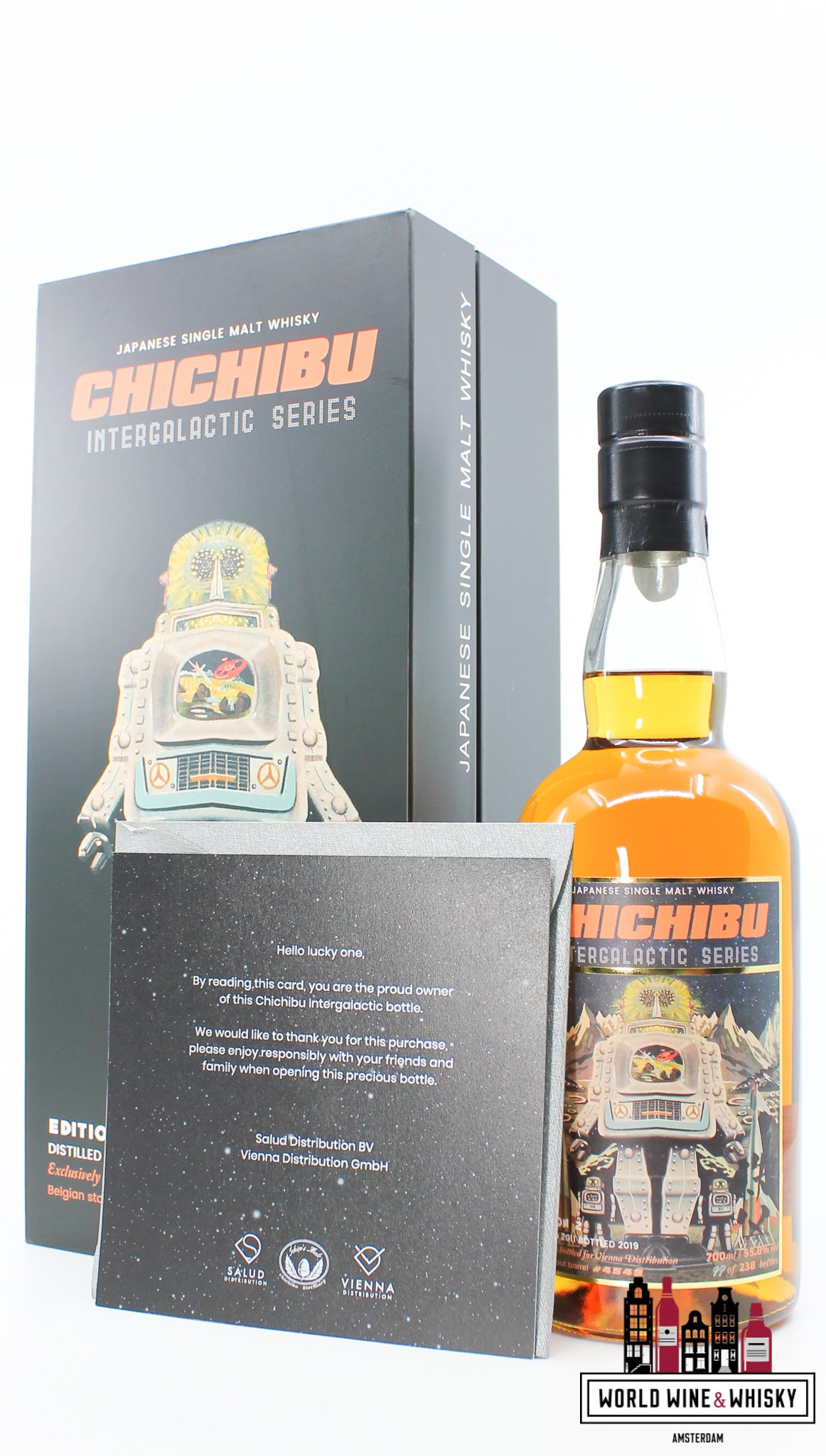 Chichibu 8 Years Old 2011 2019 - Intergalactic Series Edition 2 - Cask 4549 55.8% (1 of 238) - WORLD WINE WHISKY 