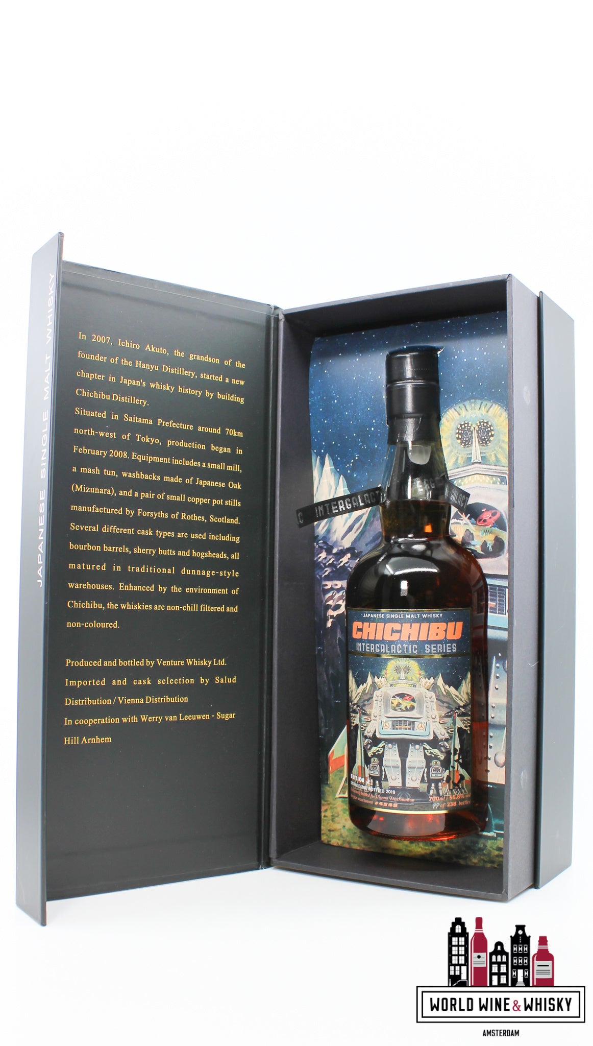 Chichibu 8 Years Old 2011 2019 - Intergalactic Series Edition 2 - Cask 4549 55.8% (1 of 238) - WORLD WINE WHISKY 