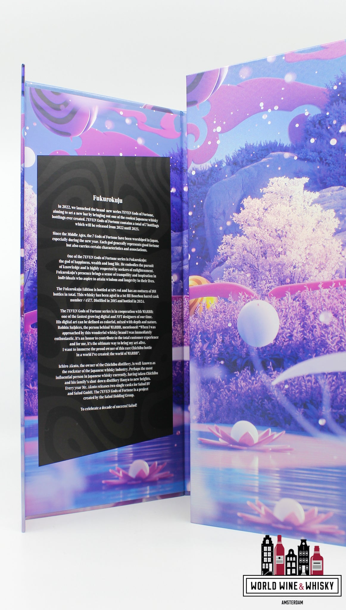 Chichibu 8 Years Old 2015 2024 - Cask 4577 - 7EVEN Gods of Fortune Edition 5 61% (1 of 188) - WORLD WINE WHISKY 