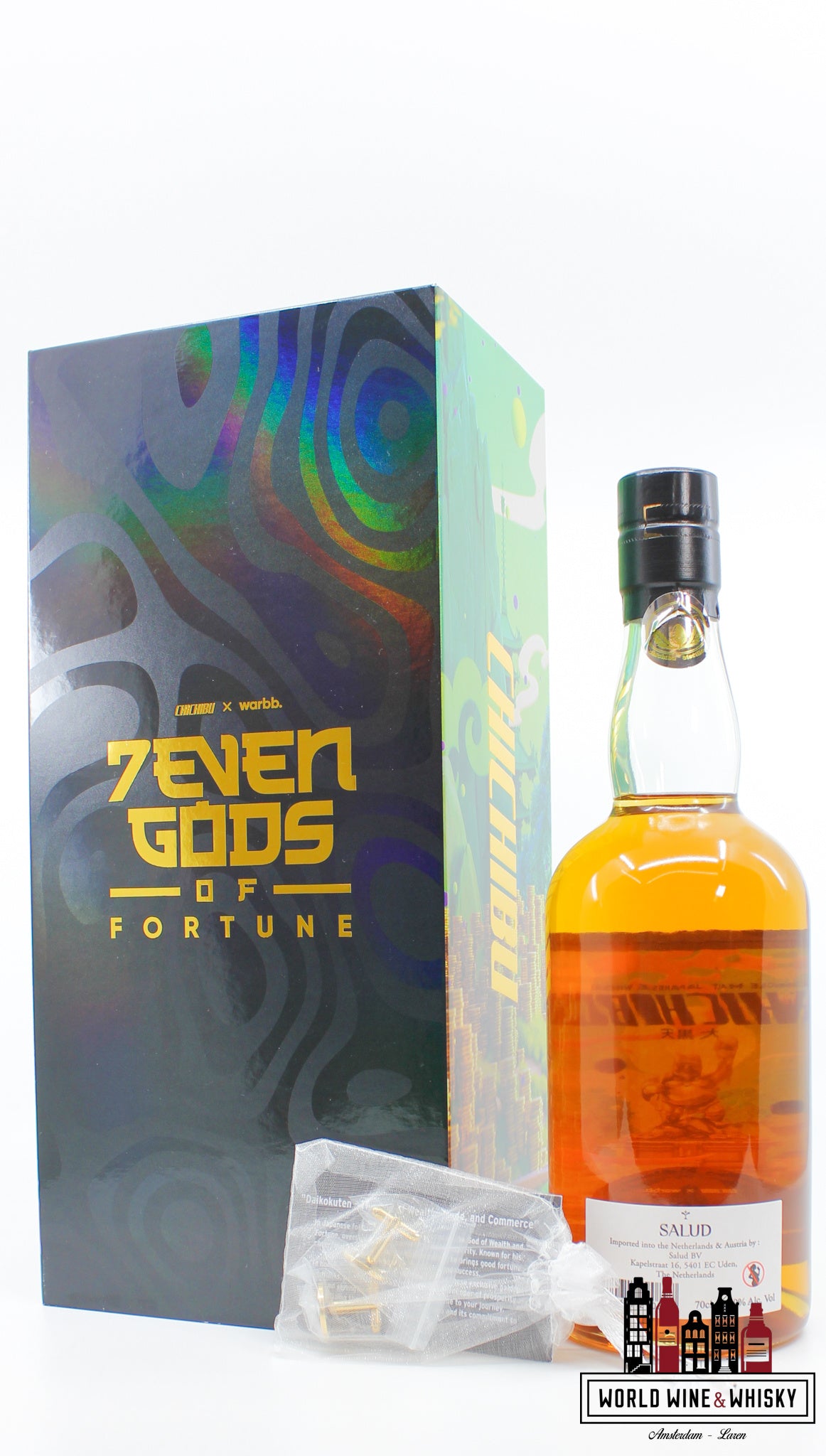 Chichibu 9 Years Old 2015 2024 - Cask 4664 - 7EVEN Gods of Fortune - Edition 6 Daikokuten 61.9% (1 of 187) - WORLD WINE WHISKY 