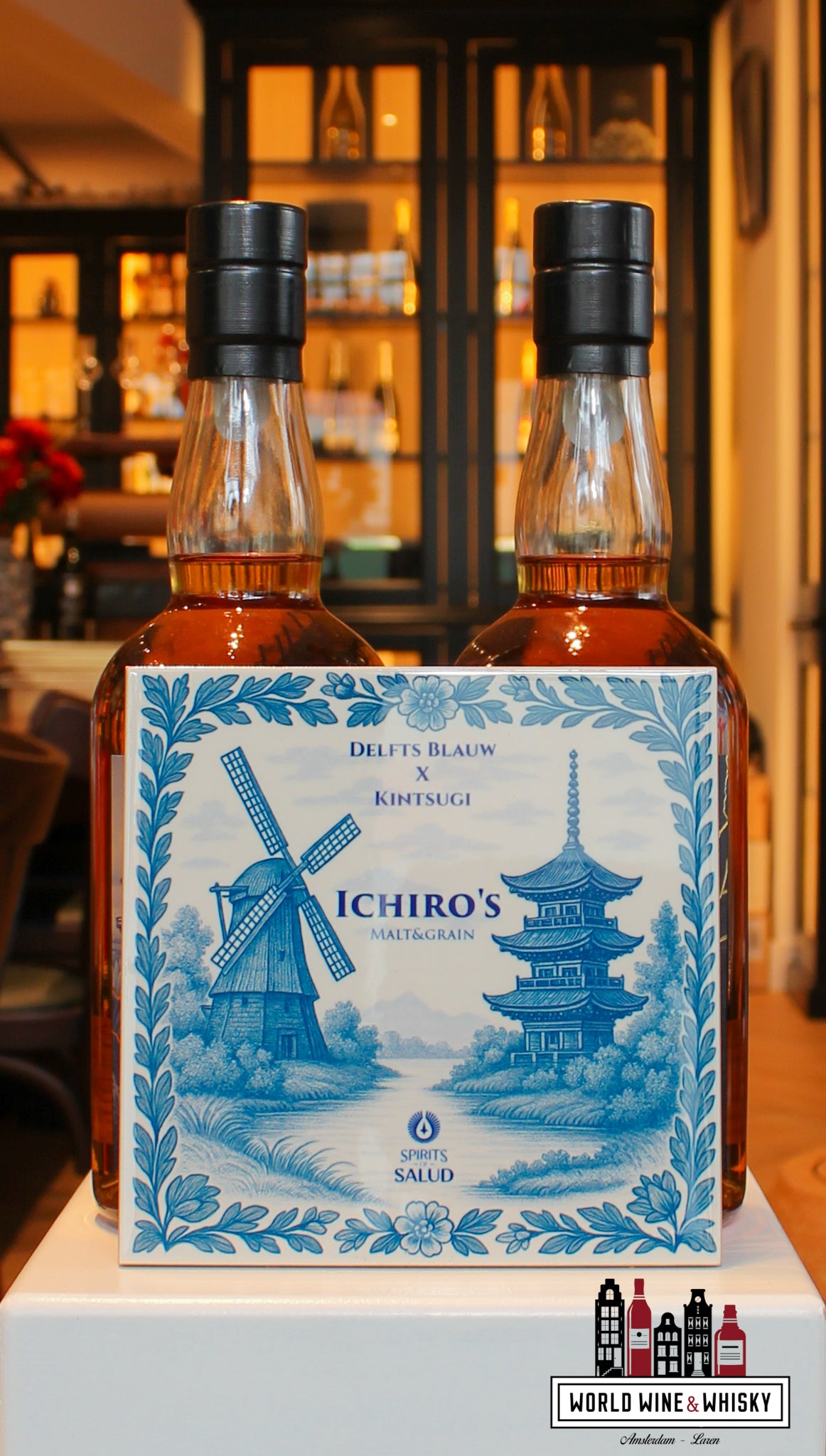 Delfts Blauw x Kintsugi Chichibu Whisky | Limited Two-Bottle Set