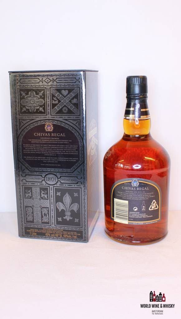 Chivas Regal 18 Years Old 40% (1 Litre) at World Wine & Whisky