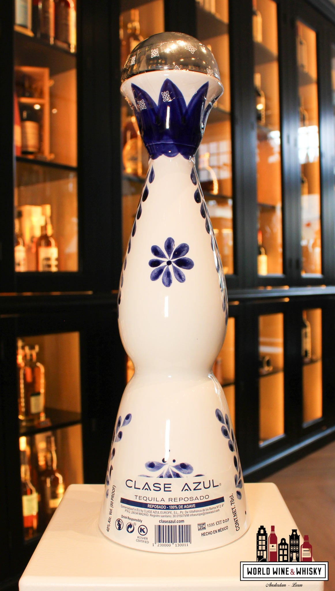 Clase Azul Reposado Tequila (70cl) - WORLD WINE WHISKY 