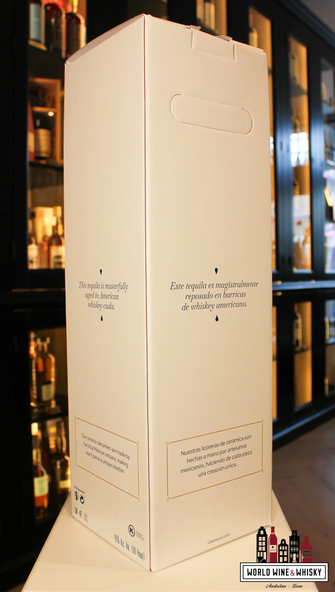 Clase Azul Reposado Tequila (70cl) - WORLD WINE WHISKY 