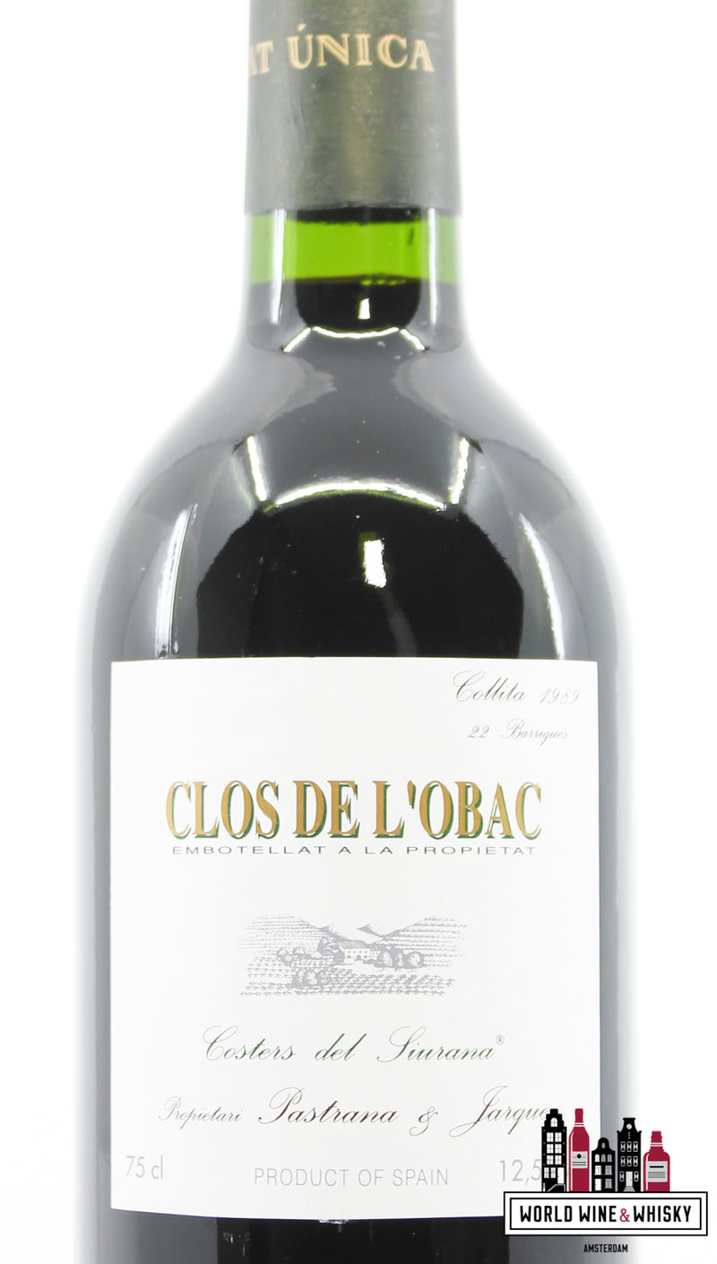 Clos de L'Obac - Costers del Siurana 1989 (in OWC) - WORLD WINE WHISKY 