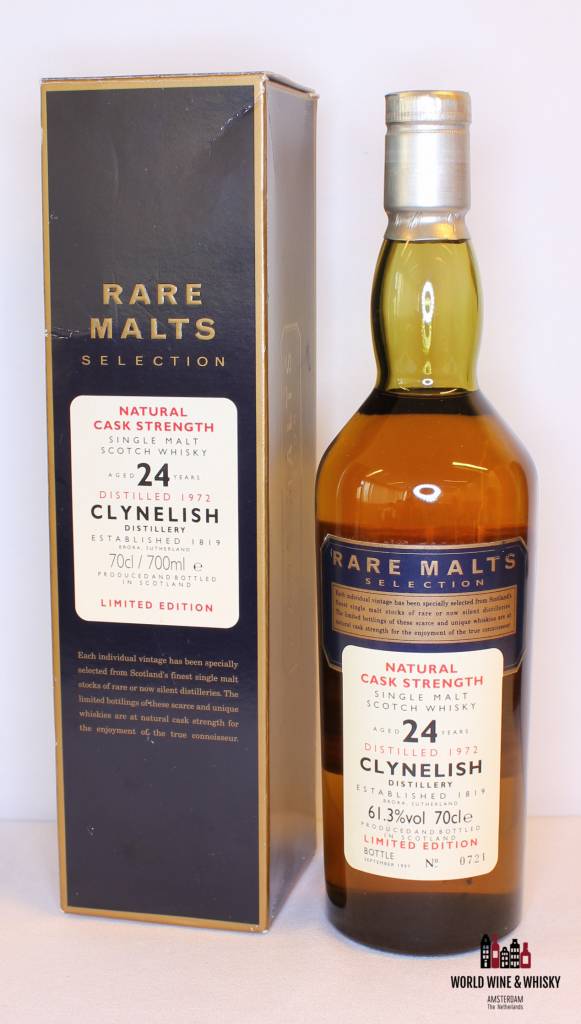 Clynelish 24 Years Old 1972 1997 Rare Malts Selection 61.3% - WORLD WINE WHISKY 