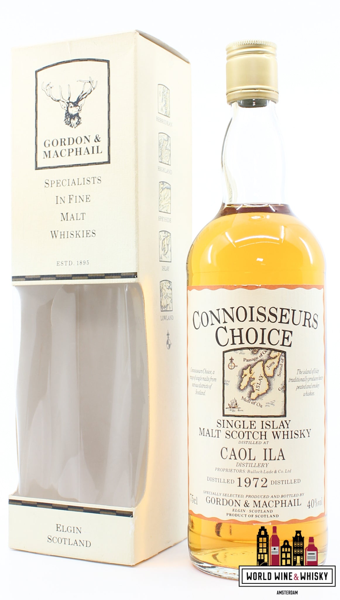 Coal Ila 1972 - Connoisseurs Choice - Gordon & MacPhail 40% 750ml - WORLD WINE WHISKY 