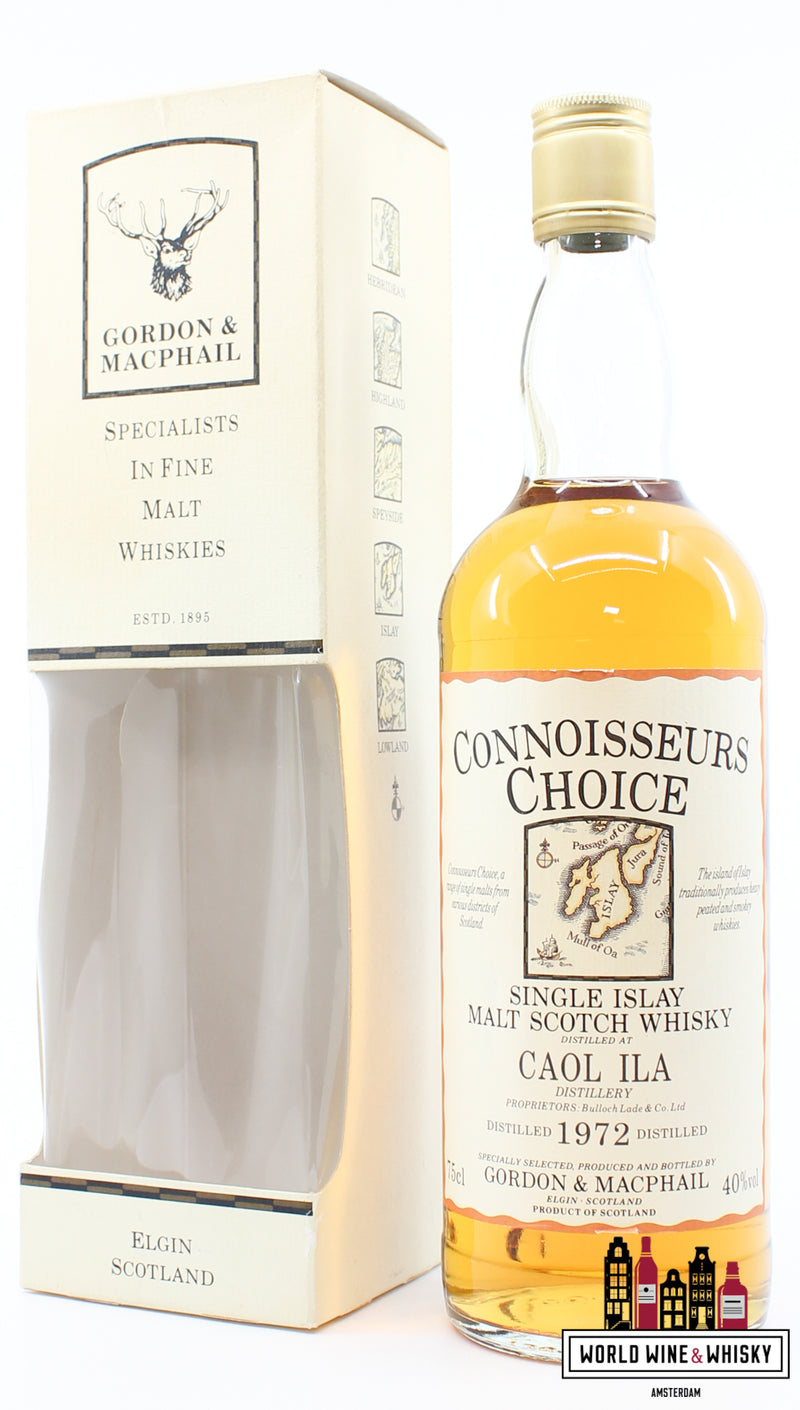 Coal Ila 1972 - Connoisseurs Choice - Gordon & MacPhail 40% 750ml - WORLD WINE WHISKY 