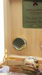 Cognac Frapin - Grande Champagne - V.I.P. XO 2000 in OWC (24K gold gilded) - WORLD WINE WHISKY 