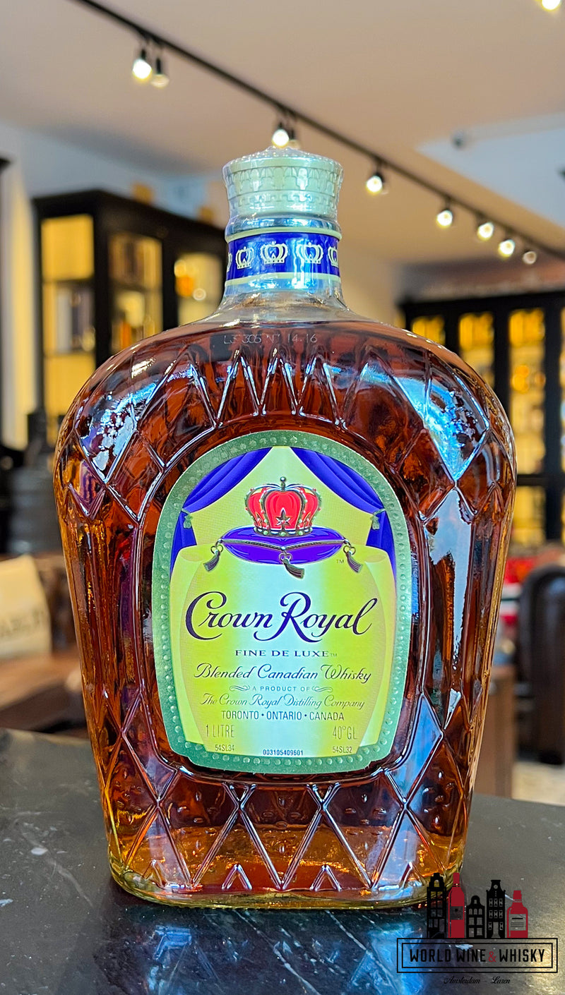 Crown Royal - Fine de Luxe 40% (1 liter) - WORLD WINE WHISKY 
