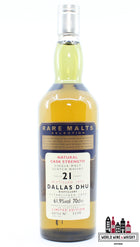Dallas Dhu 21 Years Old 1975 1997 - Rare Malts Selection - Natural Cask Strength 61.9% (Closed Distillery) - WORLD WINE WHISKY 