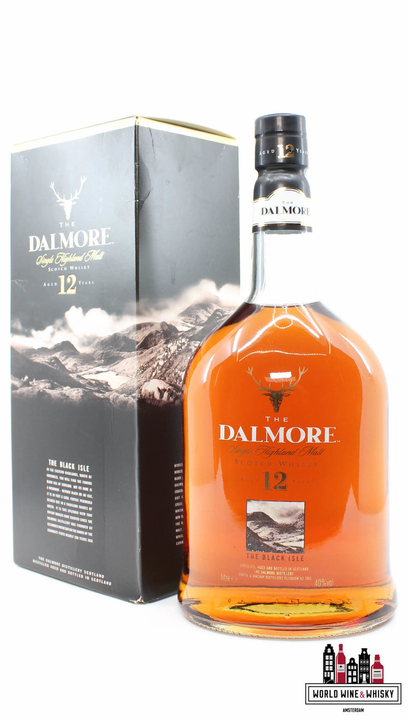 Dalmore 12 Years Old 2004 - The Black Isle 40% 1 Liter (1000ml) - WORLD WINE WHISKY 