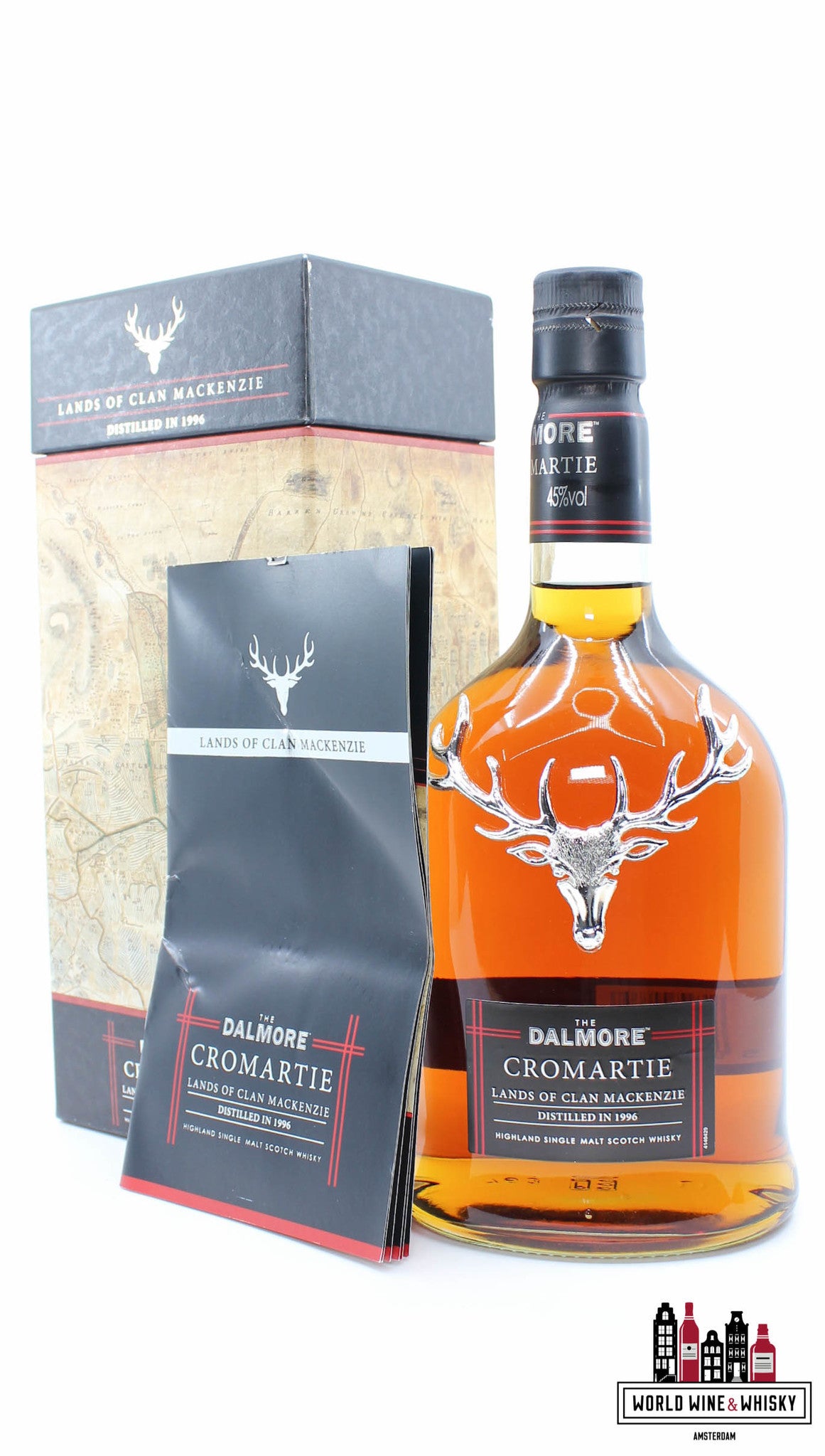 Dalmore 15 Years Old 1996 2012 - Cromartie - Lands of Clan MacKenzie 45% (1 of 7500) - WORLD WINE WHISKY 