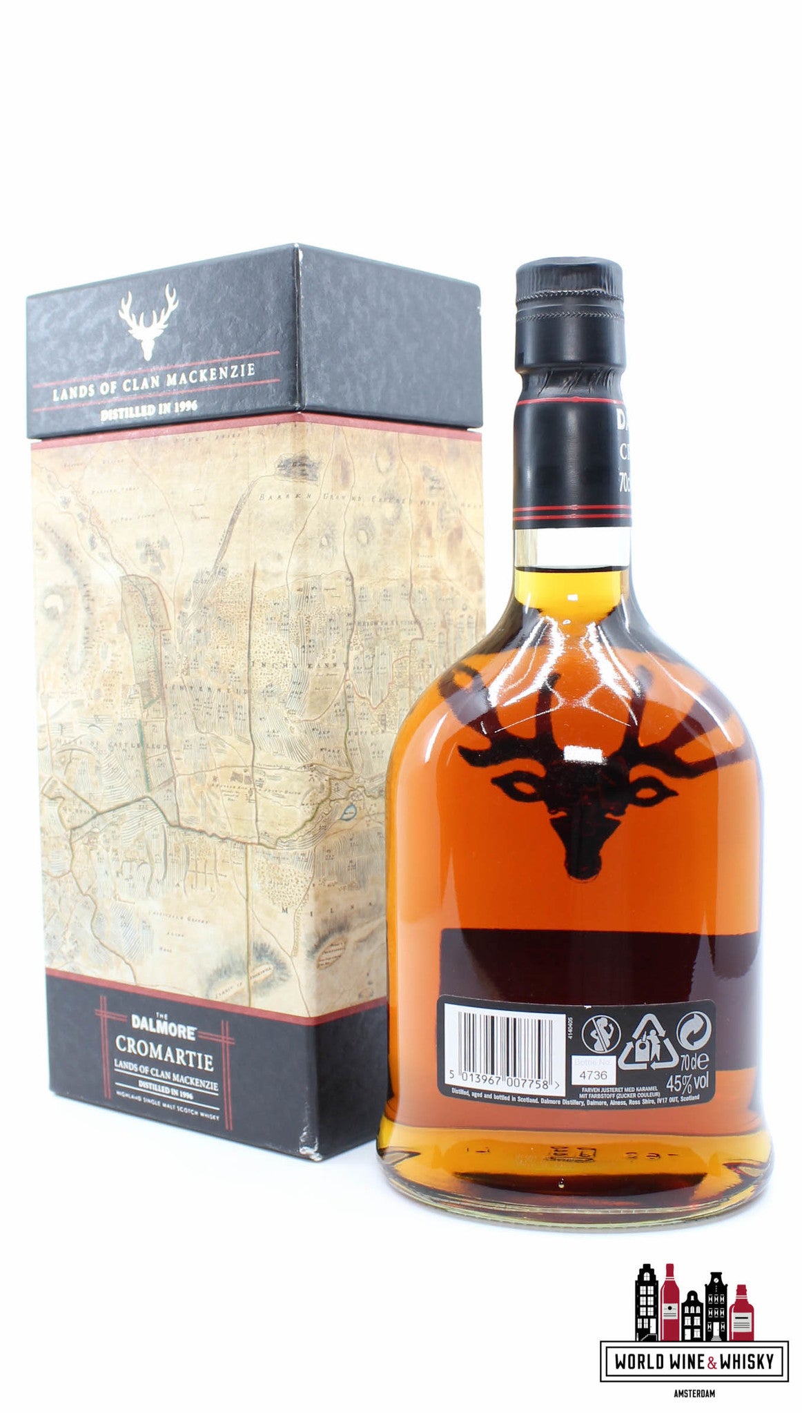 Dalmore 15 Years Old 1996 2012 - Cromartie - Lands of Clan MacKenzie 45% (1 of 7500) - WORLD WINE WHISKY 