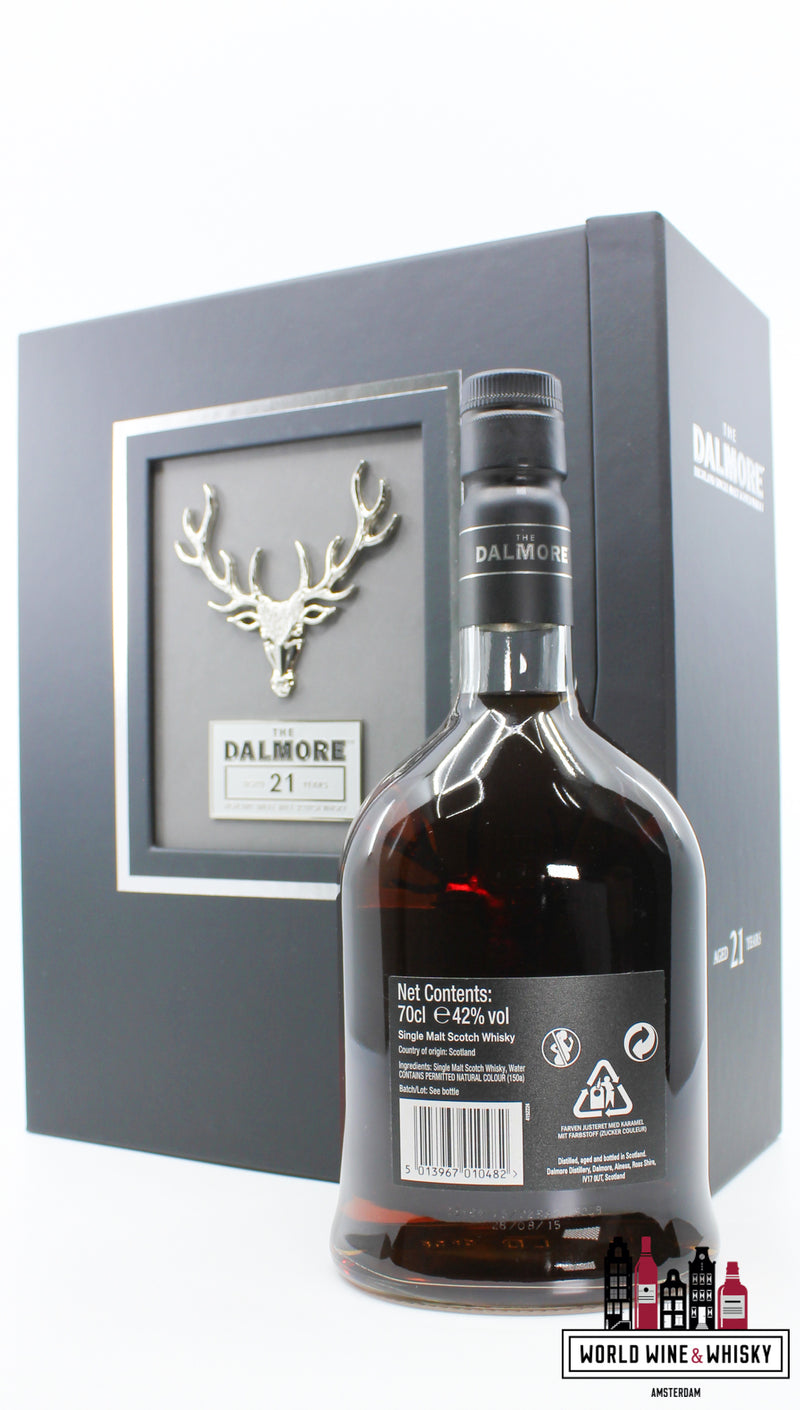 Dalmore 21 Years Old 2015 42% (1 of 8000) - WORLD WINE WHISKY 