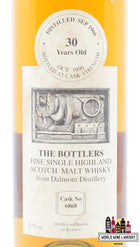 Dalmore 30 Years Old 1966 1996 - Cask 6868 - The Bottlers 51.7% - WORLD WINE WHISKY 